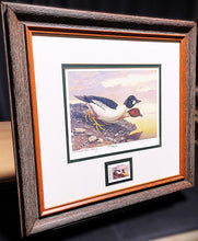 Load image into Gallery viewer, Scott &amp; Stuart Gentling 2004 Texas Texas Waterfowl Stamp Print With Stamp - Brand New Super Custom Sporting Frame