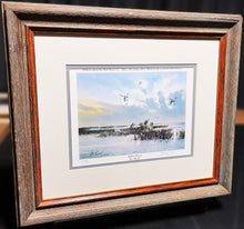 Load image into Gallery viewer, Steve Russell Wetlands Rewards Lithograph Print - Brand New Super Custom Sporting Frame