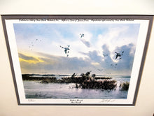 Load image into Gallery viewer, Steve Russell Wetlands Rewards Lithograph Print - Brand New Super Custom Sporting Frame