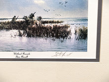 Load image into Gallery viewer, Steve Russell  Wetlands Reward - Lithograph Print - Brand New Custom Sporting Frame