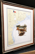 Load image into Gallery viewer, Steve Whitlock  Galveston To Rio Grande - Lithograph - Brand New Custom Sporting Frame