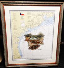 Load image into Gallery viewer, Steve Whitlock - Galveston To Rio Grande - Lithograph - Brand New Custom Sporting Frame
