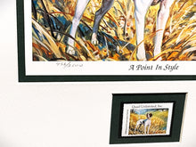 Load image into Gallery viewer, Todd Mallett 1998 Quail Unlimited Stamp Print With Stamp - Brand New Super Custom Sporting Frame