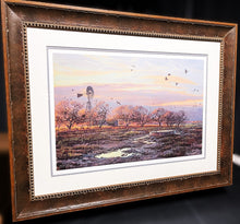 Load image into Gallery viewer, Herb Booth Winter Dove Lithograph - Brand New Super Custom Sporting Frame