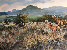 Load image into Gallery viewer, Chance Yarbrough Bow Hunting Trophy Elk Full Sheet GiClee - Artist Proof - Brand New Super Custom Sporting Frame