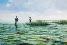 Load image into Gallery viewer, John Dearman Redfish 2005 GiClee Half Sheet - Brand New Custom Sporting Frame