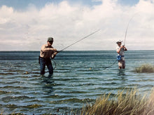 Load image into Gallery viewer, John Dearman - High Tide Lithograph - Brand New Custom Sporting Frame *** FALL SPECIAL ***