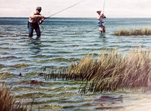 Load image into Gallery viewer, John Dearman - High Tide Lithograph - Brand New Custom Sporting Frame *** FALL SPECIAL ***