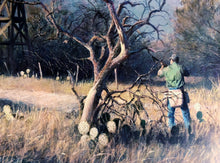 Load image into Gallery viewer, John Dearman - The Late Show - Lithograph - Brand New Custom Sporting Frame