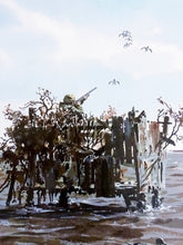 Load image into Gallery viewer, John P. Cowan - Windy Morning - Lithograph 1996 - Brand New Custom Sporting Frame