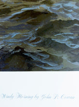 Load image into Gallery viewer, John P. Cowan - Windy Morning - Lithograph 1996 - Brand New Custom Sporting Frame