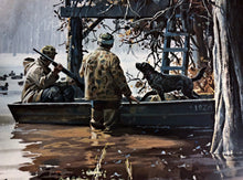 Load image into Gallery viewer, John P. Cowan High Blind Lithograph Year 1991 - Brand New Super Custom Sporting Frame