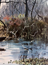 Load image into Gallery viewer, John P. Cowan High Blind Lithograph Year 1991 - Brand New Super Custom Sporting Frame