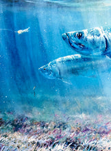 Load image into Gallery viewer, Chance Yarbrough - Midday Sliders - GiClee - Tarpon - Brand New Custom Sporting Frame