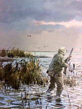 Load image into Gallery viewer, John P. Cowan Coming Home Lithograph Gold Medallion Edition Year 1985 - Brand New Super Custom Sporting Frame