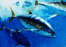 Load image into Gallery viewer, Al Barnes - 2012 Texas Saltwater Stamp Print With Stamp - Brand New Custom Sporting Frame