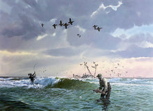 Load image into Gallery viewer, John P. Cowan - Releasing A Spawner - Lithograph 1988 - Brand New Custom Sporting Frame
