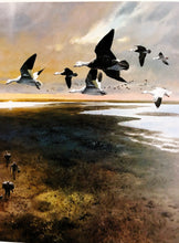 Load image into Gallery viewer, John P. Cowan Snows At Dawn Lithograph AP 1988 - Brand New Super Custom Sporting Frame