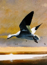 Load image into Gallery viewer, John P. Cowan Snows At Dawn Lithograph AP 1988 - Brand New Super Custom Sporting Frame