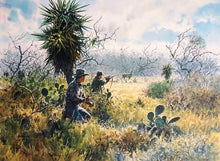 Load image into Gallery viewer, John P. Cowan Coming to Horns GiClee Full Sheet - Brand New Super Custom Sporting Frame