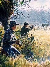 Load image into Gallery viewer, John P. Cowan Coming to Horns GiClee Full Sheet - Brand New Super Custom Sporting Frame
