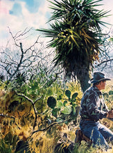 Load image into Gallery viewer, John P. Cowan Coming to Horns GiClee Full Sheet - Brand New Super Custom Sporting Frame