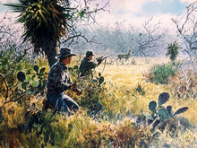 Load image into Gallery viewer, John P. Cowan Coming to Horns GiClee Full Sheet - Brand New Super Custom Sporting Frame