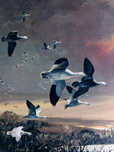 Load image into Gallery viewer, John P. Cowan - Autumn Snows and Blues-  Lithograph 1977 - Brand New Custom Sporting Frame