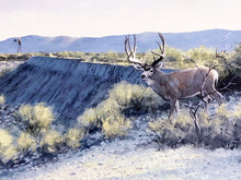 Load image into Gallery viewer, John Dearman - Mule Deer - FS GiClee - Brand New Custom Sporting Frame