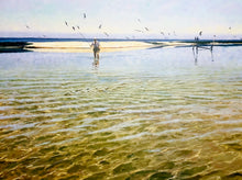 Load image into Gallery viewer, Al Barnes Exit Lithograph Artist Proof - Brand New Super Custom Sporting Frame