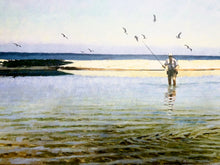 Load image into Gallery viewer, Al Barnes Exit Lithograph Artist Proof - Brand New Super Custom Sporting Frame