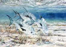 Load image into Gallery viewer, Chance Yarbrough - Rag Head Permit - Half Sheet GiClee - Permit Fishing - Brand New Custom Sporting Frame