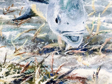 Load image into Gallery viewer, Chance Yarbrough - Rag Head Permit - Half Sheet GiClee - Permit Fishing - Brand New Custom Sporting Frame