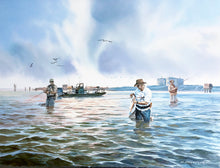 Load image into Gallery viewer, Chance Yarbrough Three Generations At The Tanks GiClee Full Sheet - Brand New Super Custom Sporting Frame