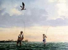Load image into Gallery viewer, John Dearman - Done Deal - Lithograph CE - Brand New Custom Sporting Frame