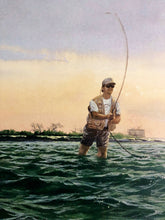 Load image into Gallery viewer, John Dearman - Done Deal - Lithograph CE - Brand New Custom Sporting Frame