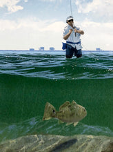 Load image into Gallery viewer, John Dearman - Redfish 2009 - FS GiClee - Brand New Custom Sporting Frame