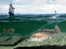 Load image into Gallery viewer, John Dearman - Redfish 2009 - FS GiClee - Brand New Custom Sporting Frame