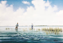Load image into Gallery viewer, John Dearman - Chasin&#39; Mullet - HS GiClee - Brand New Custom Sporting Frame