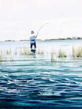 Load image into Gallery viewer, John Dearman - Chasin&#39; Mullet - HS GiClee - Brand New Custom Sporting Frame