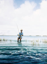 Load image into Gallery viewer, John Dearman - Chasin&#39; Mullet - HS GiClee - Brand New Custom Sporting Frame