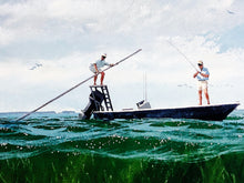 Load image into Gallery viewer, John Dearman - Laguna Reds Coastal Conservation Association CCA AP - Brand New Custom Sporting Frame