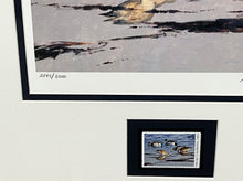 Load image into Gallery viewer, Al Barnes - 1993 Ducks Unlimited Stamp Print With Stamp - Brand New Custom Sporting Frame