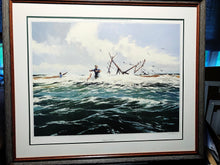 Load image into Gallery viewer, Al Barnes - Between The Bars - Lithograph - Brand New Custom Sporting Frame
