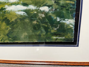 Al Barnes - Cedar Bayou - Full Sheet GiClee - Brand New Custom Sporting Frame