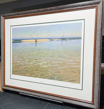 Load image into Gallery viewer, Al Barnes Exit Lithograph Artist Proof - Brand New Super Custom Sporting Frame