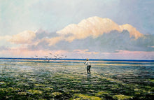 Load image into Gallery viewer, Al Barnes Flyfishing The Flats GiClee - Brand New Super Custom Sporting Frame
