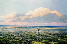 Load image into Gallery viewer, Al Barnes Flyfishing The Flats GiClee - Brand New Custom Sporting Frame
