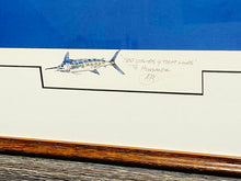 Load image into Gallery viewer, Al Barnes - Tournament Marlin - Rare Marlin Remarque - Brand New Custom Sporting Frame
