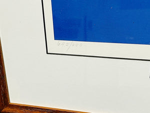 Al Barnes - Tournament Marlin - Rare Marlin Remarque - Brand New Custom Sporting Frame